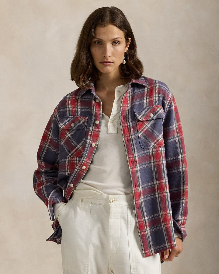 Ralph Lauren Plaid Cotton Twill Workshirt