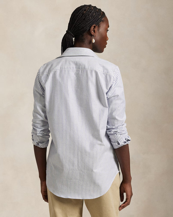 Ralph Lauren Stretch Slim Fit Striped Oxford Shirt Save your Wishlist