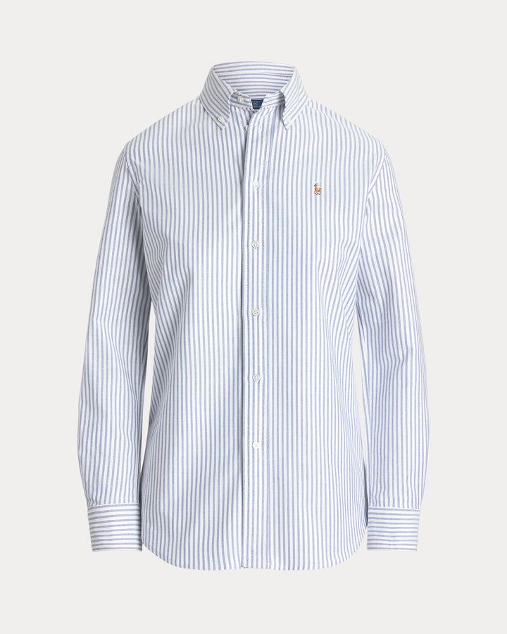 Ralph Lauren Stretch Slim Fit Striped Oxford Shirt Save your Wishlist