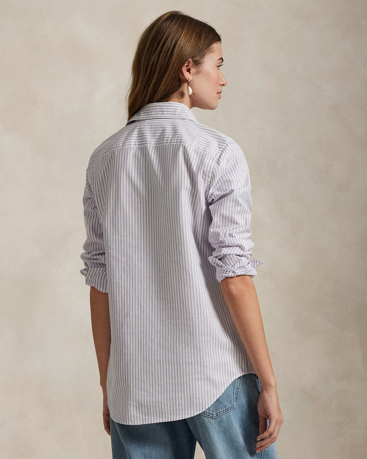 Ralph Lauren Stretch Slim Fit Striped Oxford Shirt Save your Wishlist
