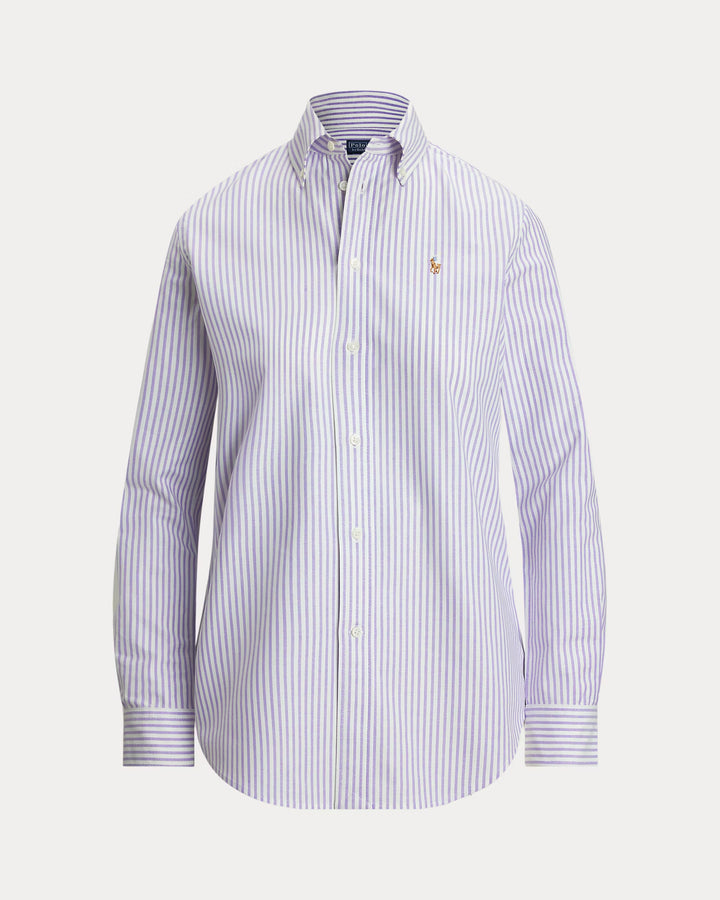 Ralph Lauren Stretch Slim Fit Striped Oxford Shirt Save your Wishlist