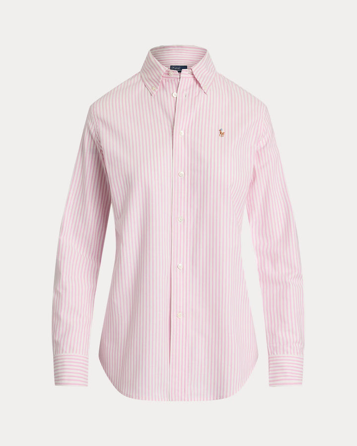 Ralph Lauren Stretch Slim Fit Striped Oxford Shirt Save your Wishlist