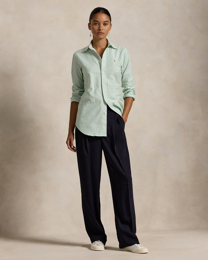 Ralph Lauren Stretch Slim Fit Striped Oxford Shirt Save your Wishlist