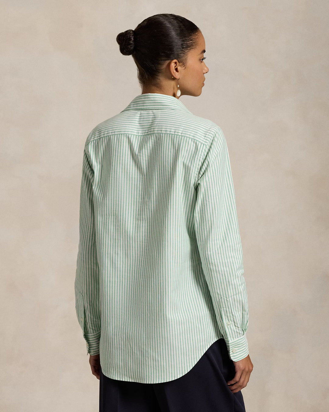Ralph Lauren Stretch Slim Fit Striped Oxford Shirt Save your Wishlist