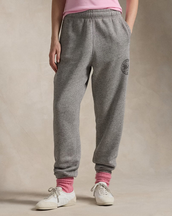Ralph Lauren Pink Pony Fleece Sweatpant