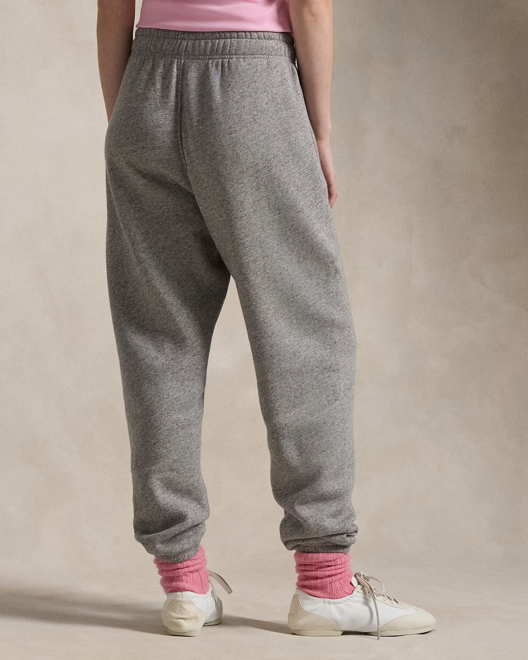 Ralph Lauren Pink Pony Fleece Sweatpant
