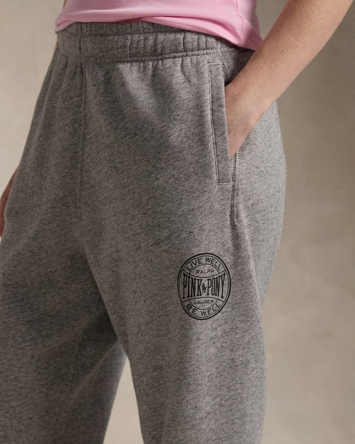 Ralph Lauren Pink Pony Fleece Sweatpant