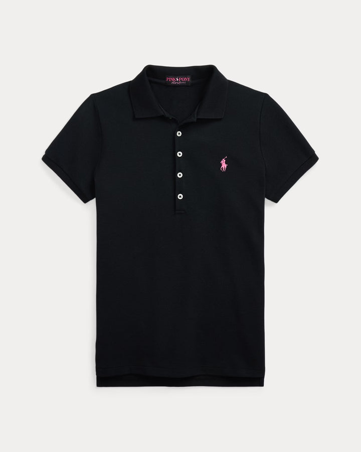 Ralph Lauren Pink Pony Slim Fit Stretch Polo Shirt
