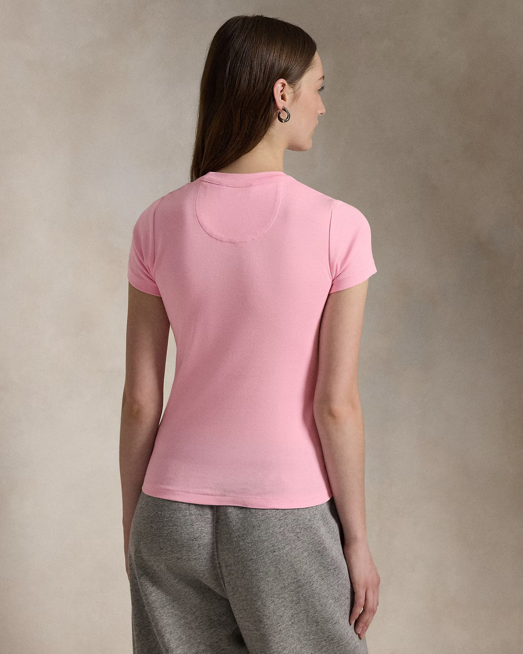 Ralph Lauren Pink Pony Cotton Crewneck Tee