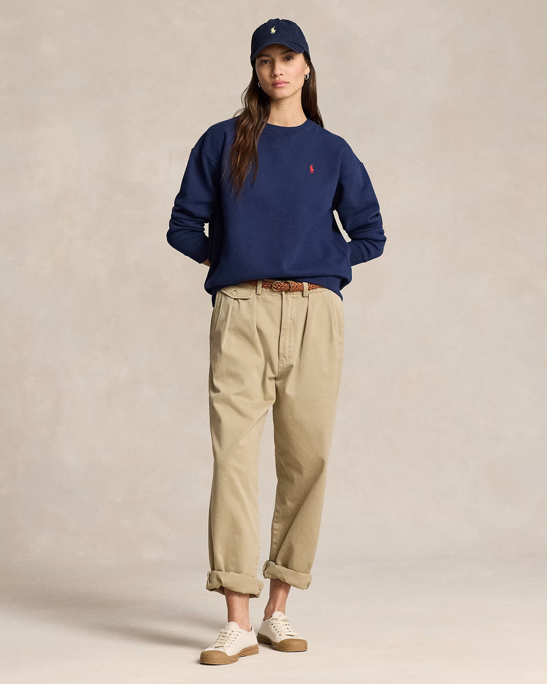 Ralph Lauren Fleece Crewneck Sweatshirt
