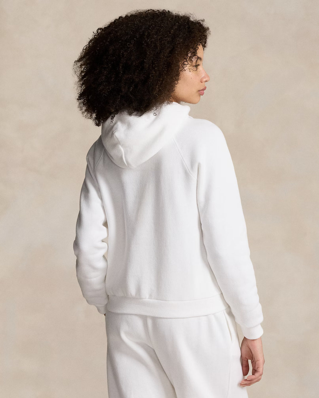 Ralph Lauren Shrunken Fit Fleece Hoodie