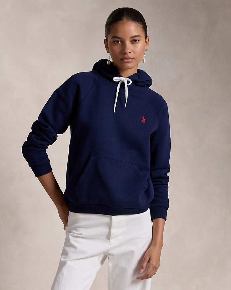 Ralph Lauren Shrunken Fit Fleece Hoodie