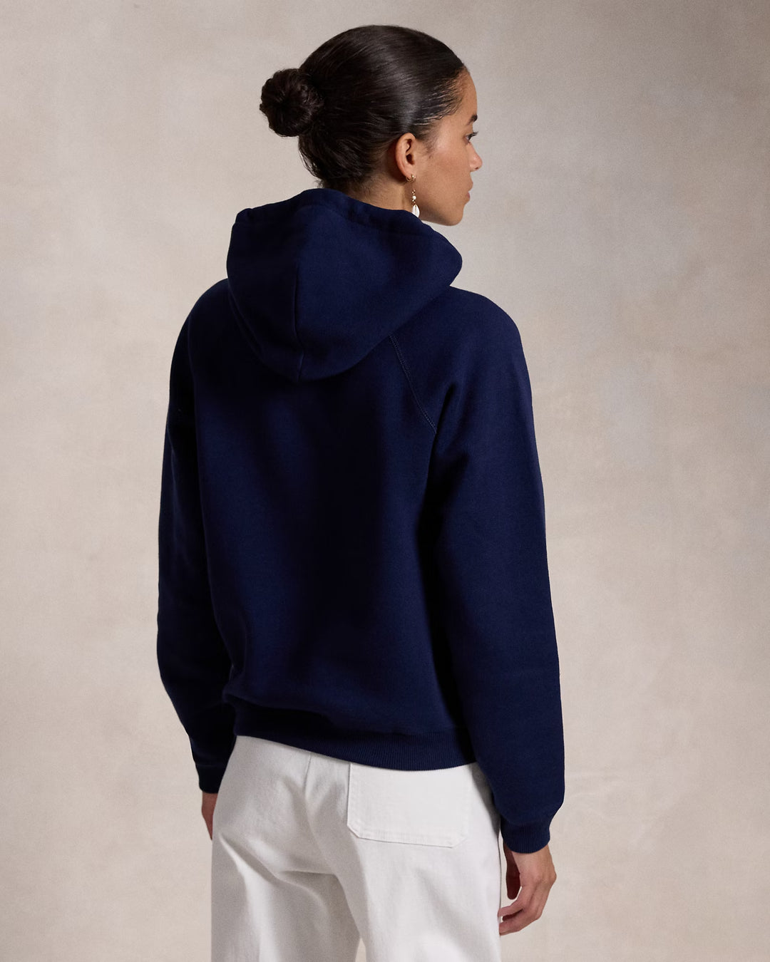 Ralph Lauren Shrunken Fit Fleece Hoodie