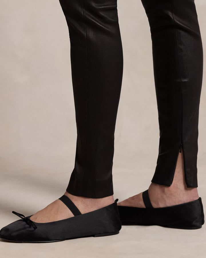 Ralph Lauren Lambskin Super-Slim Pant