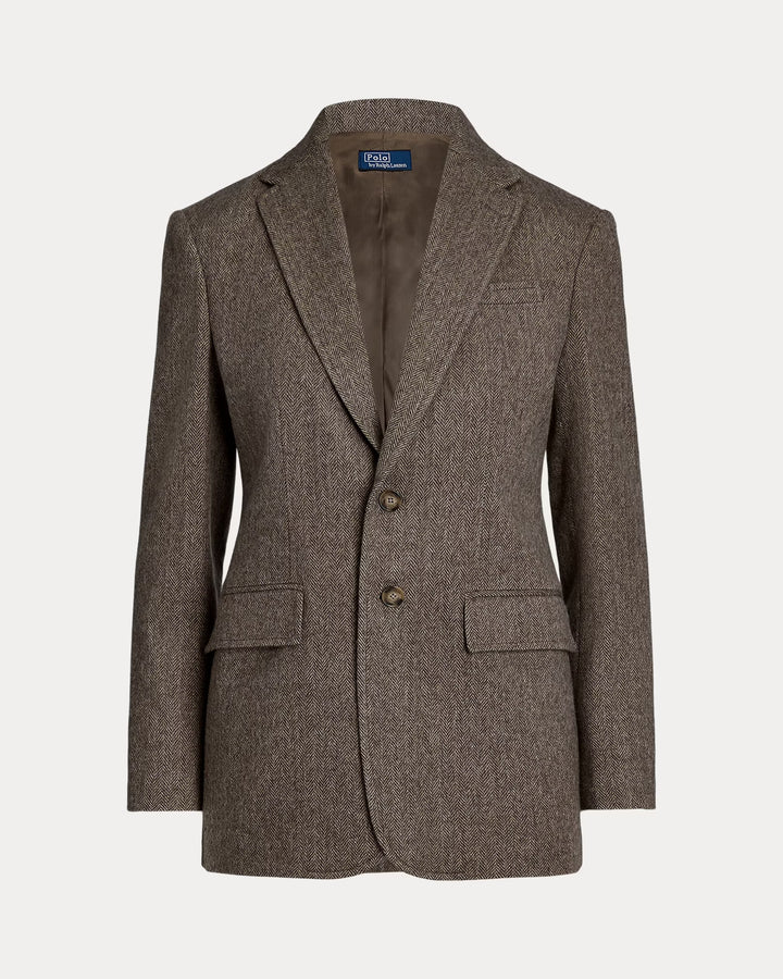 Ralph Lauren Herringbone Wool Blazer