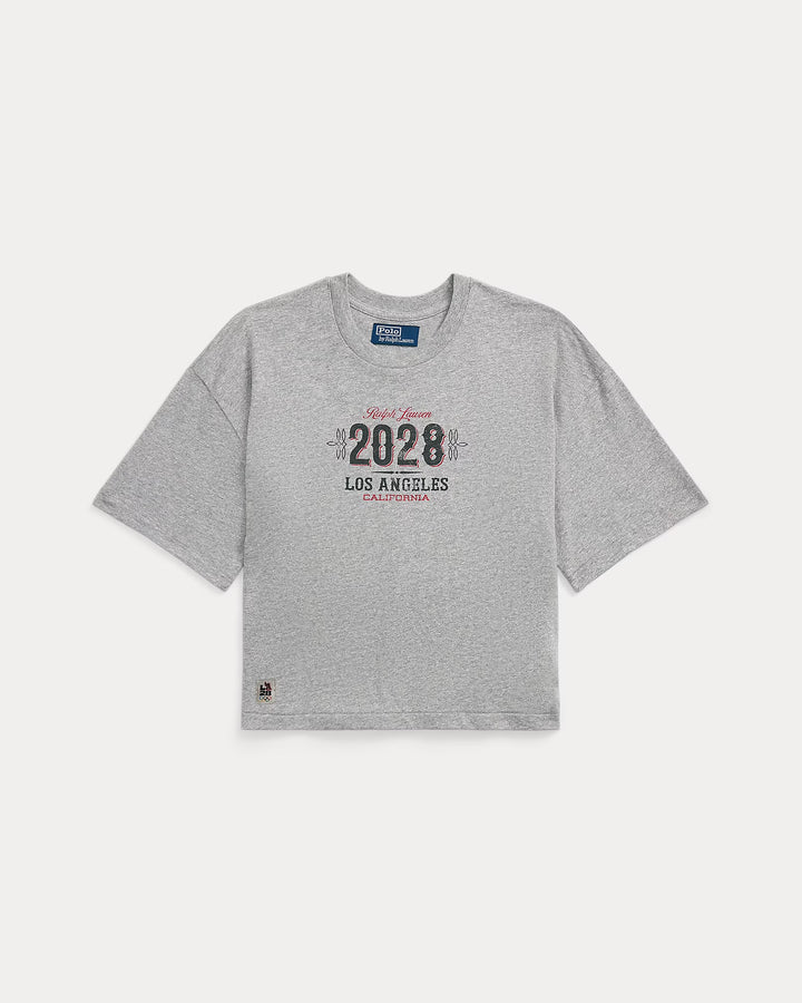 Ralph Lauren LA28 Olympic Jersey Cropped Tee