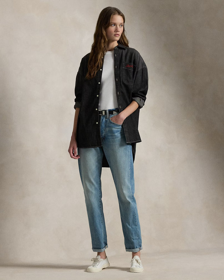 Ralph Lauren LA28 Olympic Oversize Fit Denim Shirt