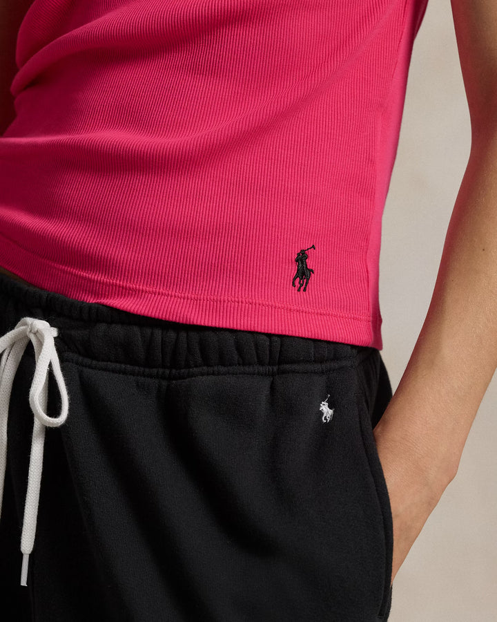 Ralph Lauren Pink Pony Ribbed Cotton Tank