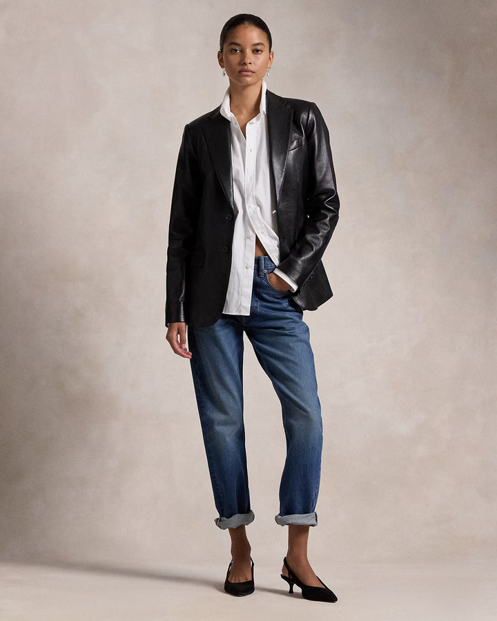 Ralph Lauren Lambskin Blazer