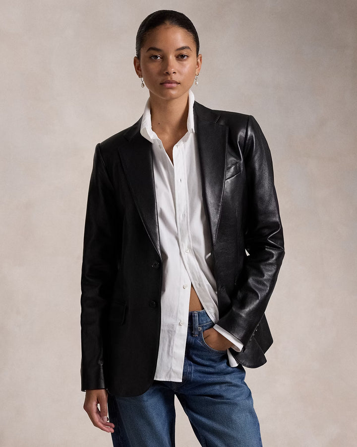 Ralph Lauren Lambskin Blazer