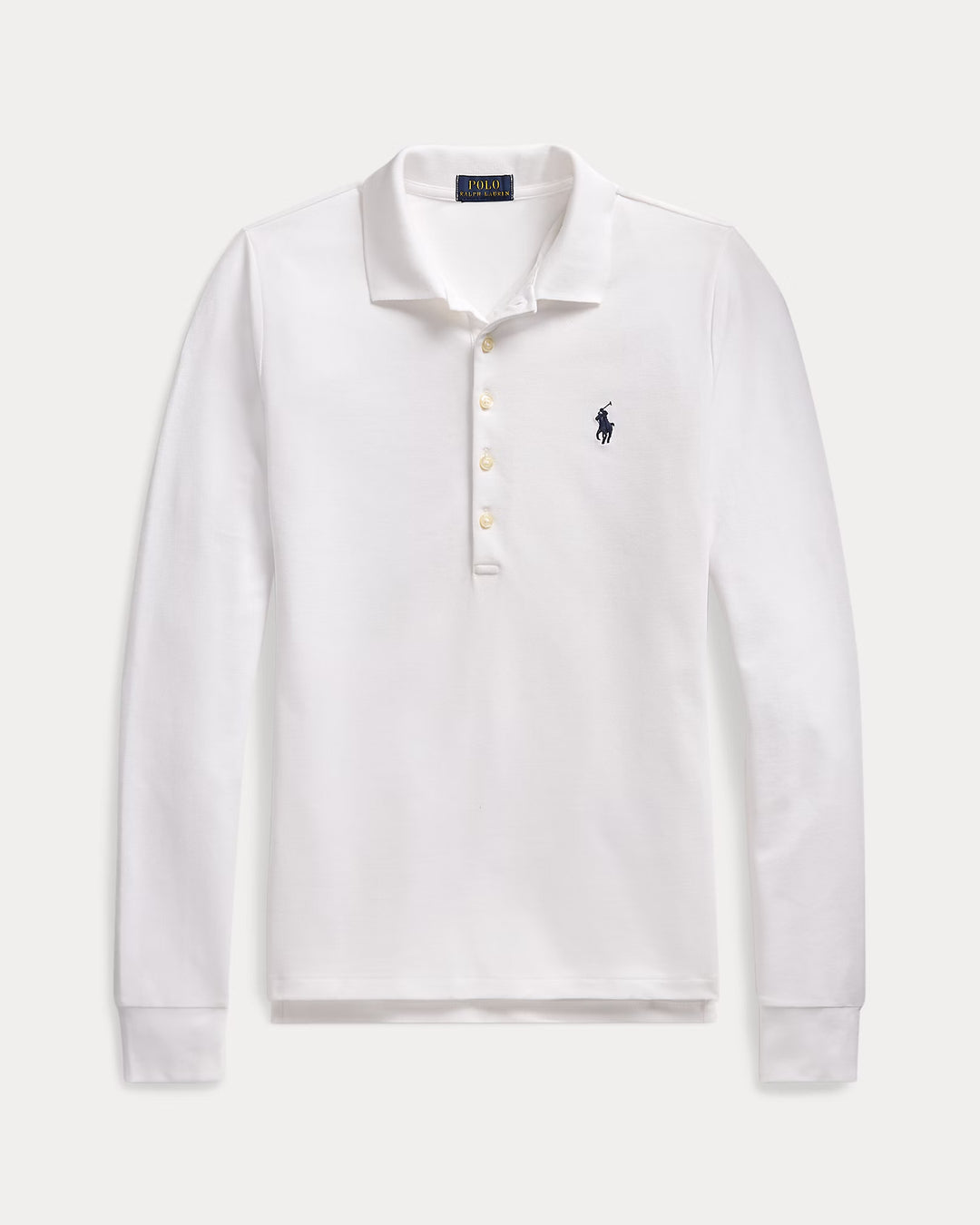 Ralph Lauren Slim Fit Stretch Long-Sleeve Polo Shirt