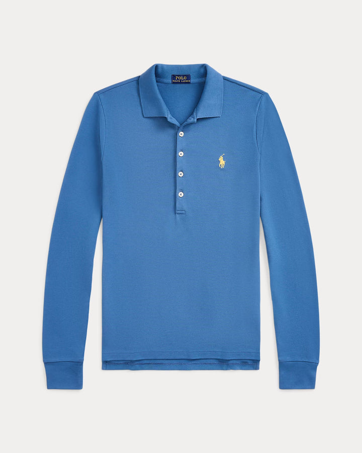 Ralph Lauren Slim Fit Stretch Long-Sleeve Polo Shirt