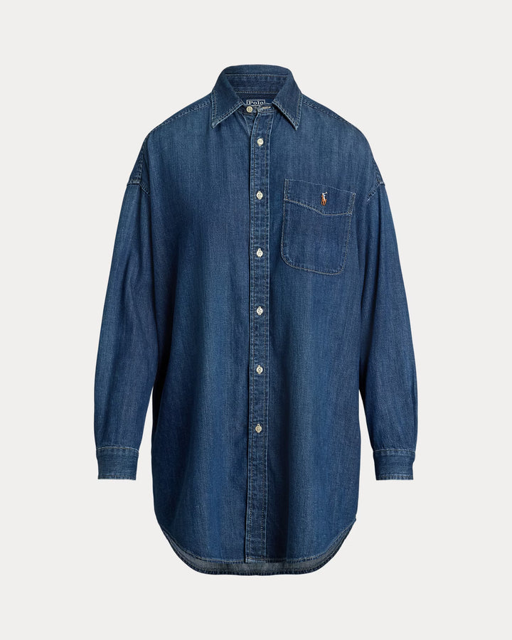Ralph Lauren Oversize Fit Denim Shirt Save your Wishlist