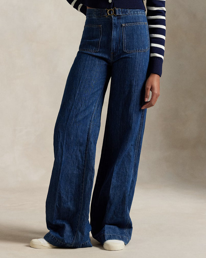 Ralph Lauren Wide-Leg Flare Jean