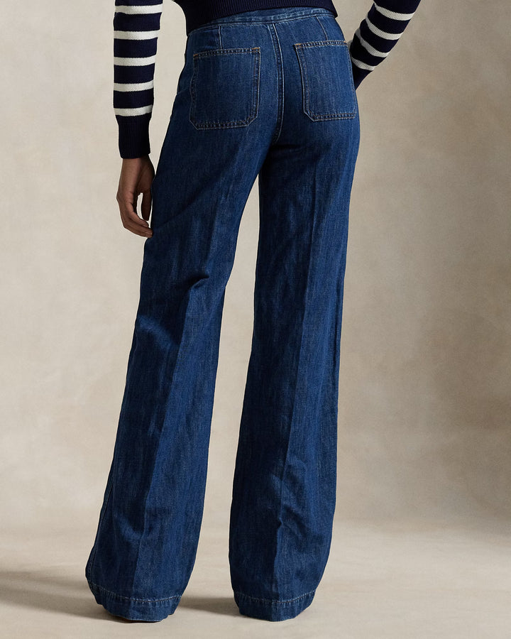 Ralph Lauren Wide-Leg Flare Jean