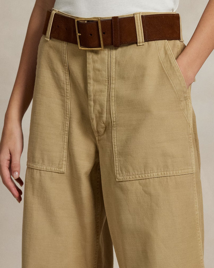 Ralph Lauren The Ricky Wide-Leg Crop Pant