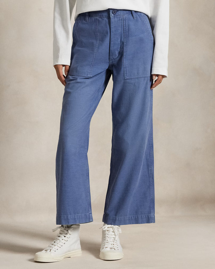 Ralph Lauren The Ricky Wide-Leg Crop Pant