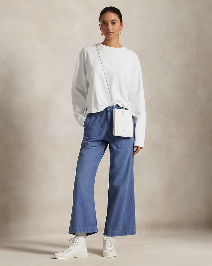 Ralph Lauren The Ricky Wide-Leg Crop Pant