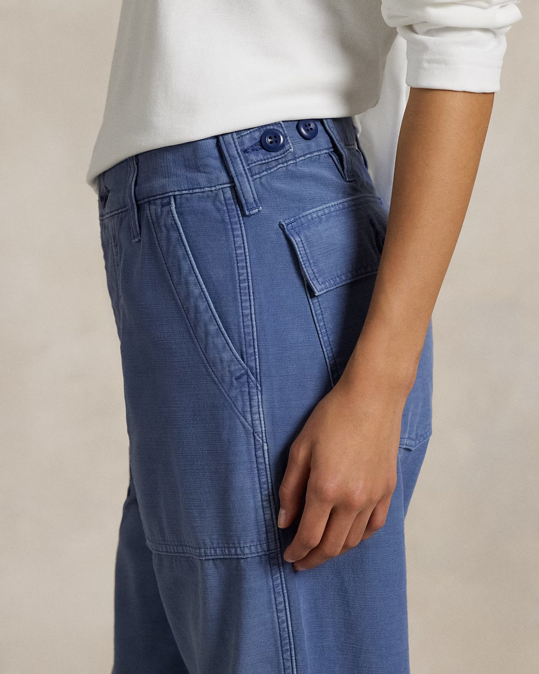 Ralph Lauren The Ricky Wide-Leg Crop Pant