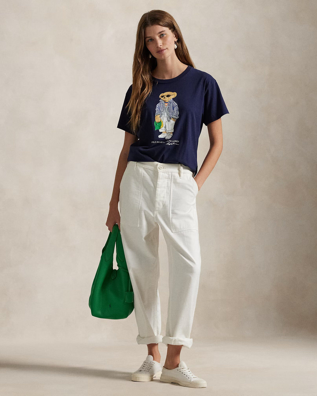 Ralph Lauren Polo Bear Cotton Jersey Tee