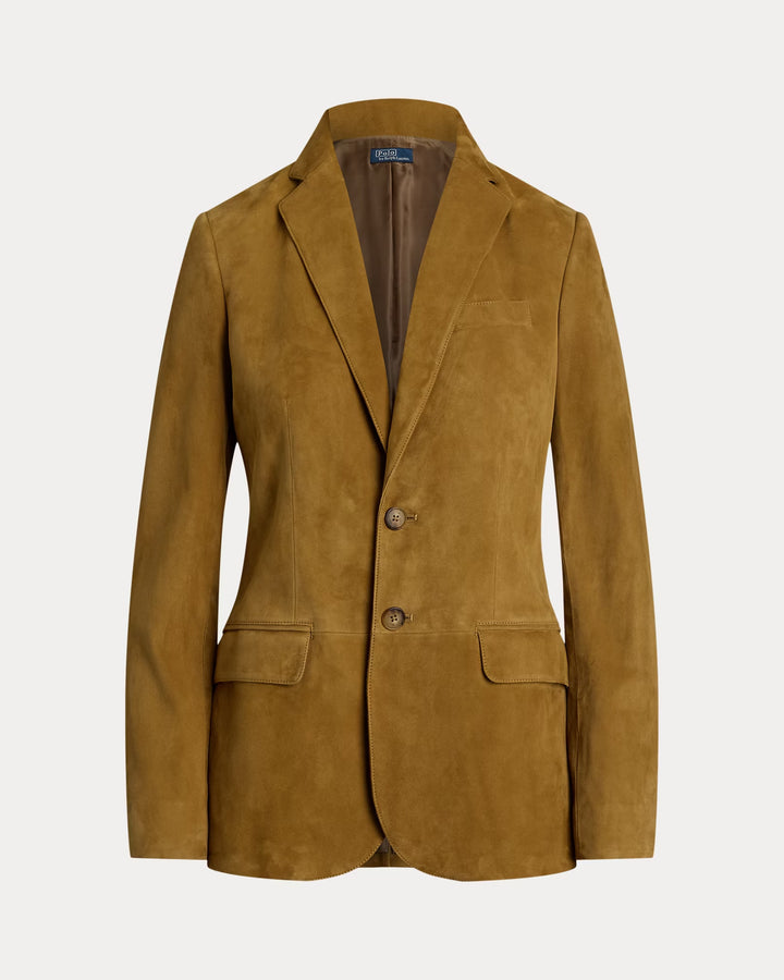 Ralph Lauren Lamb-Suede Blazer