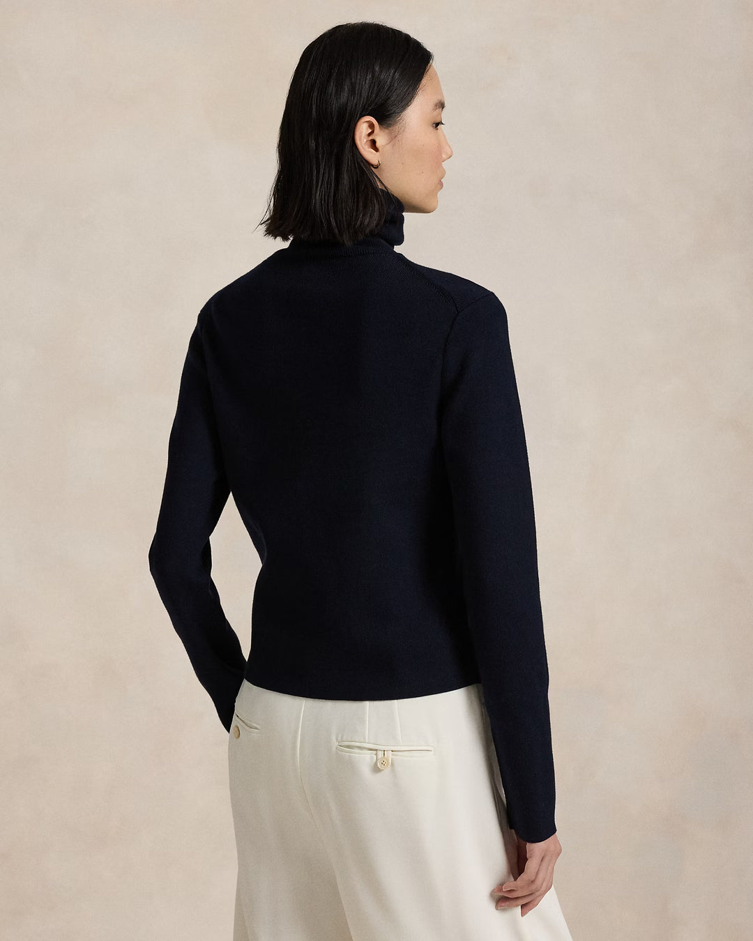 Ralph Lauren Cotton-Blend Turtleneck