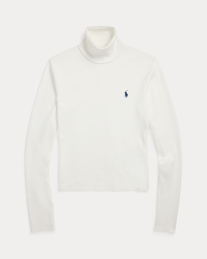 Ralph Lauren Cotton-Blend Turtleneck