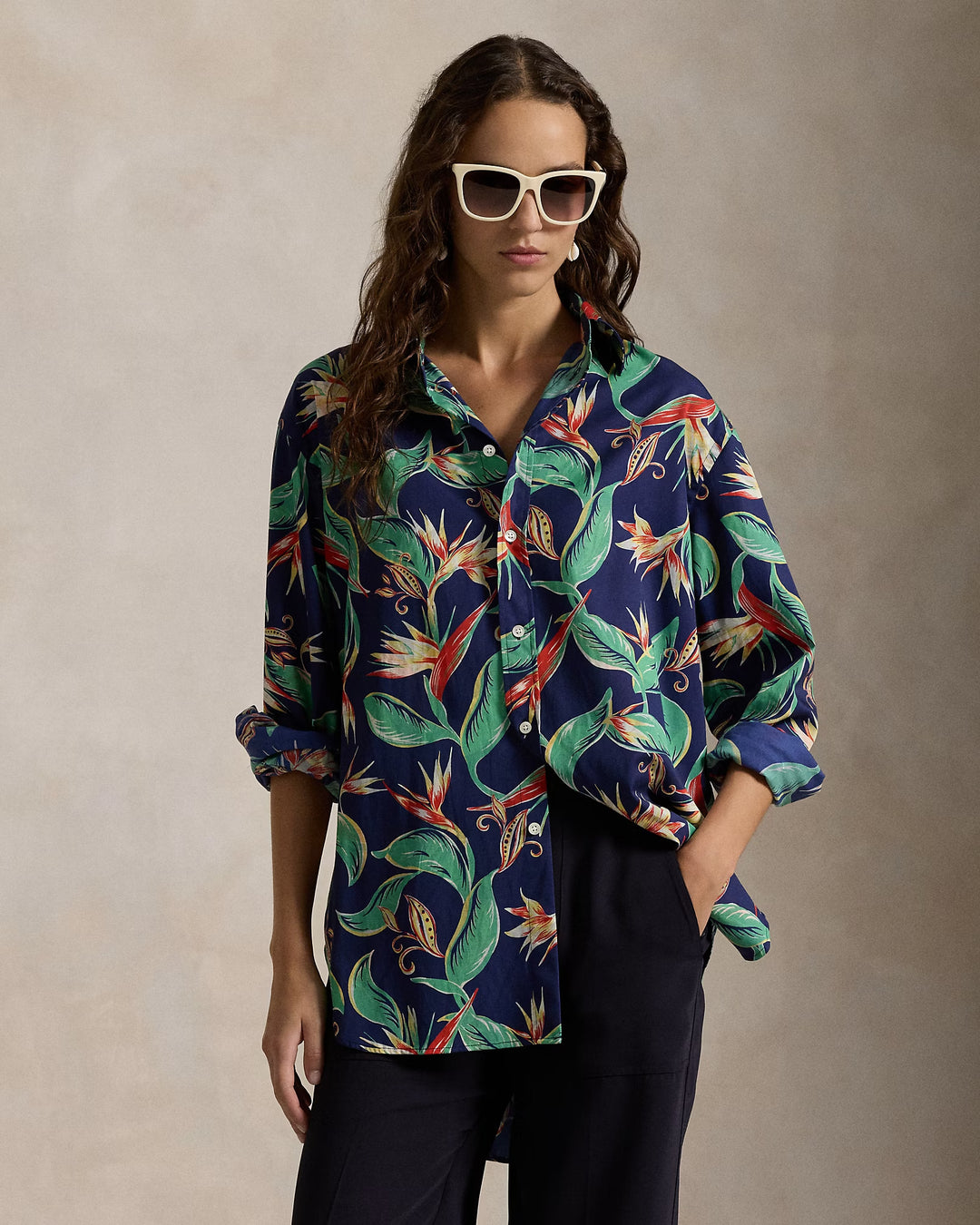 Ralph Lauren Oversize Fit Floral Shirt