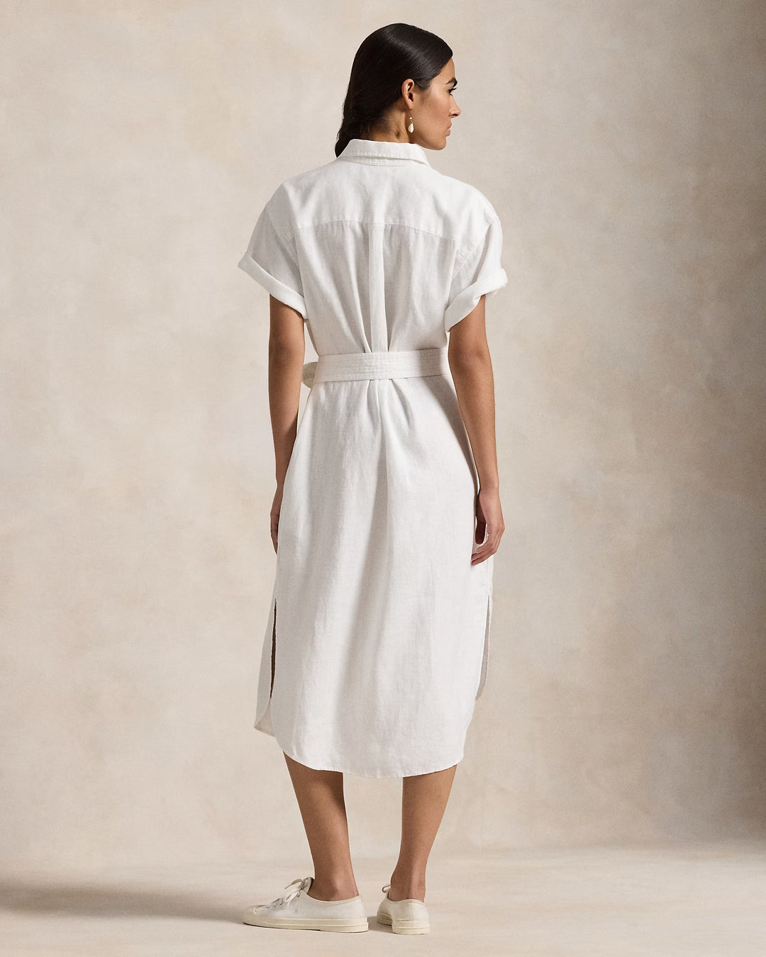 Ralph Lauren Linen Short-Sleeve Shirtdress