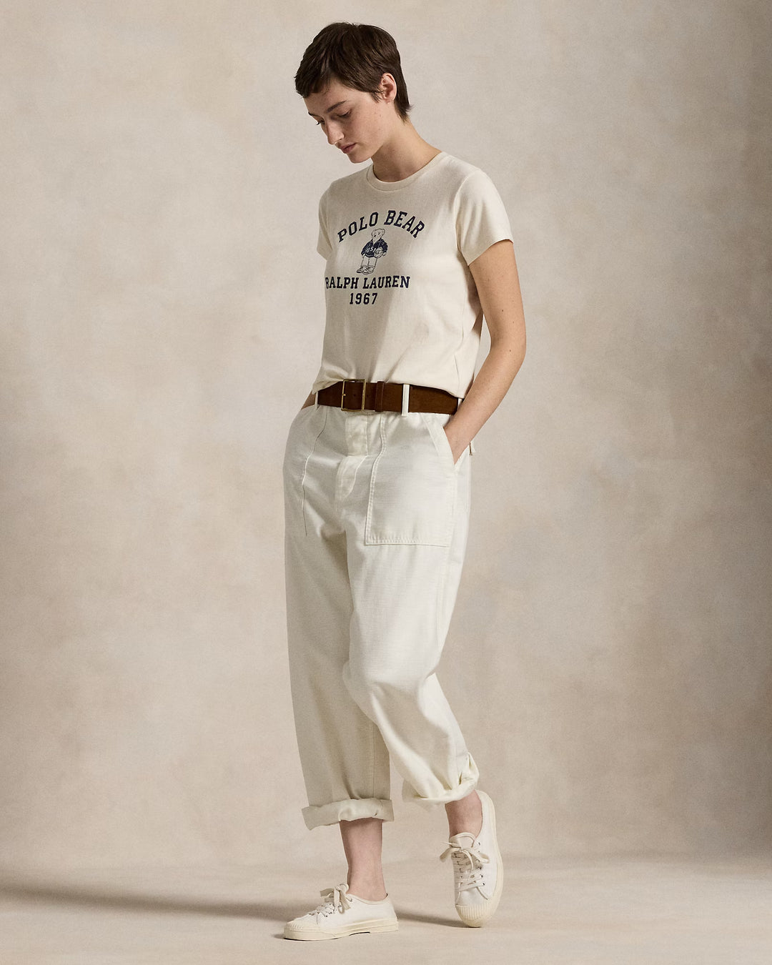 Ralph Lauren Polo Bear Cotton Jersey Tee