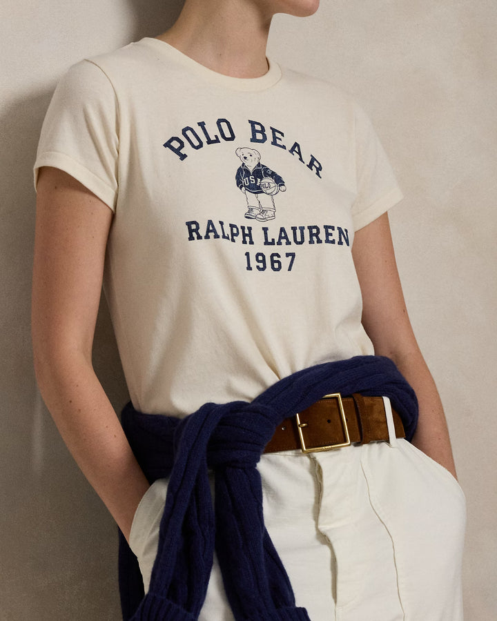 Ralph Lauren Polo Bear Cotton Jersey Tee