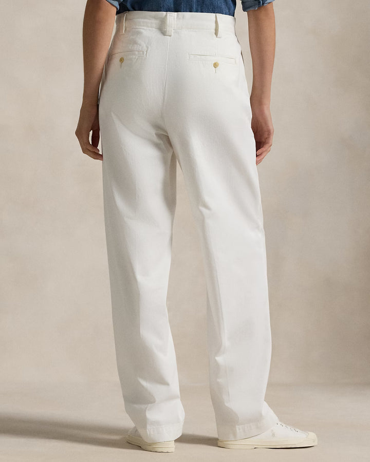Ralph Lauren Cotton Chino Straight-Leg Pant