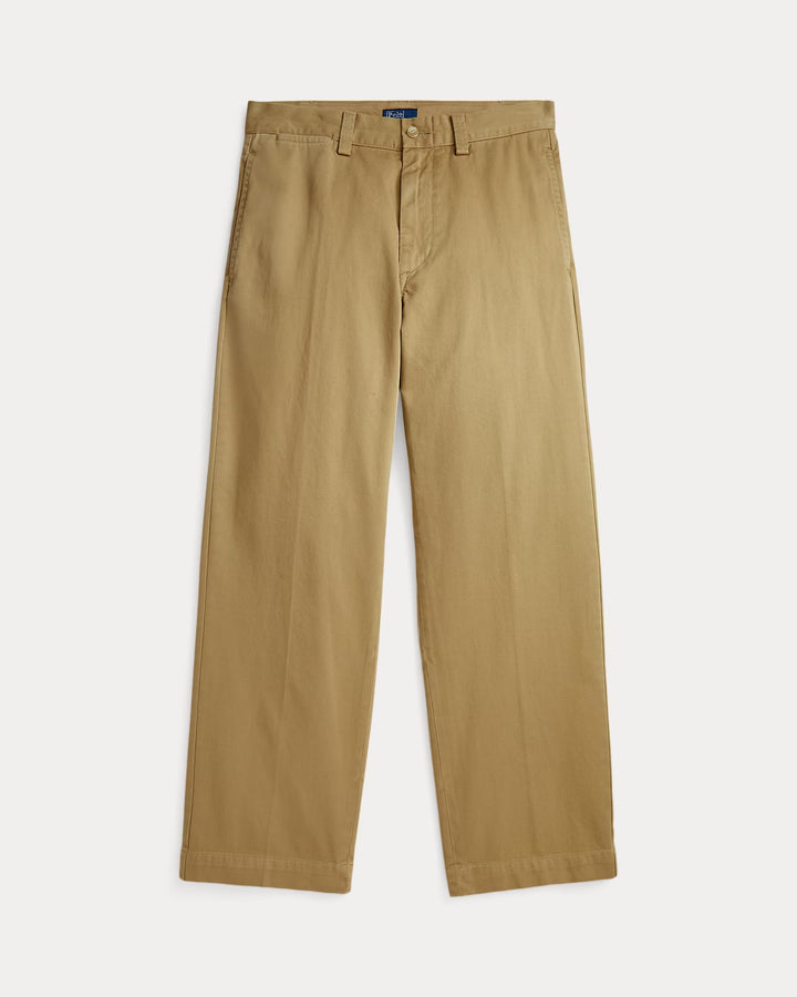 Ralph Lauren Cotton Chino Straight-Leg Pant