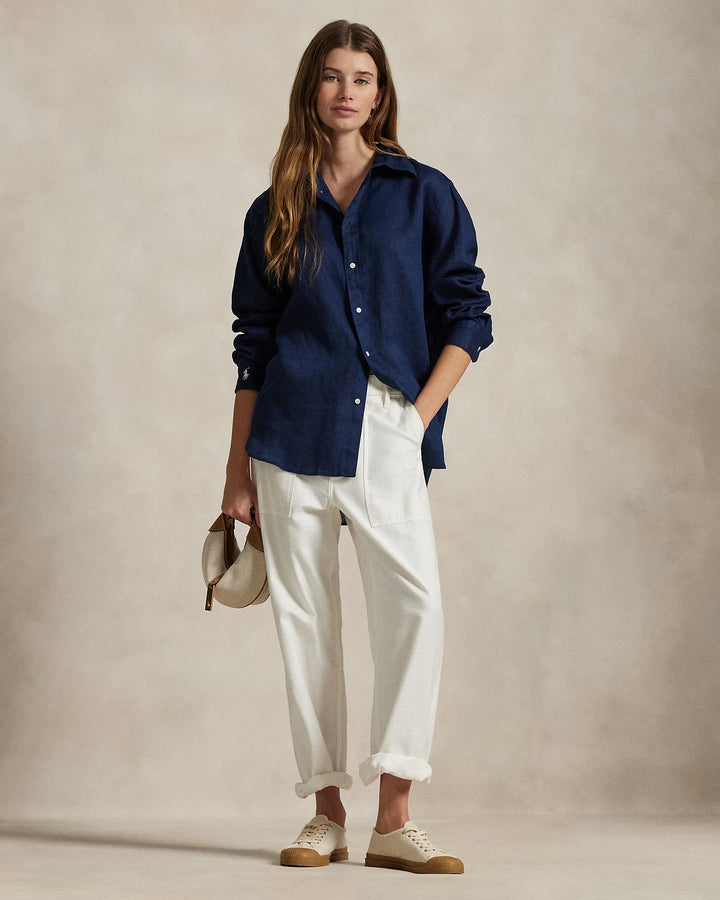Ralph Lauren Oversize Fit Linen Shirt