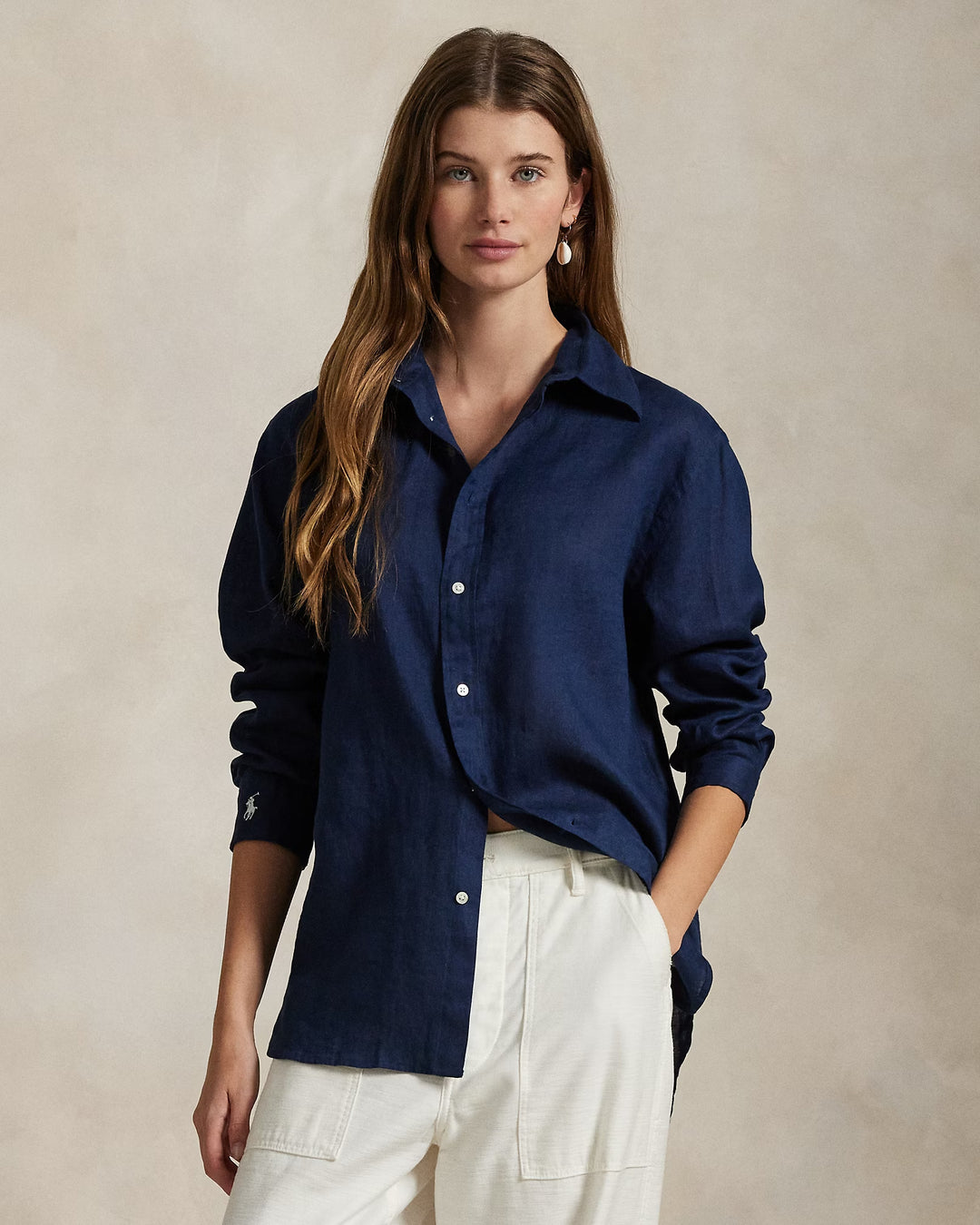 Ralph Lauren Oversize Fit Linen Shirt