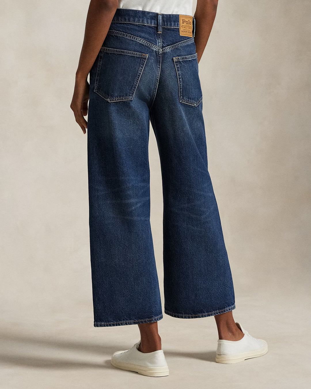 Ralph Lauren High-Rise Wide-Leg Crop Jean