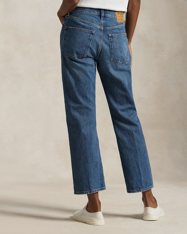 Ralph Lauren Relaxed Straight Crop Jean
