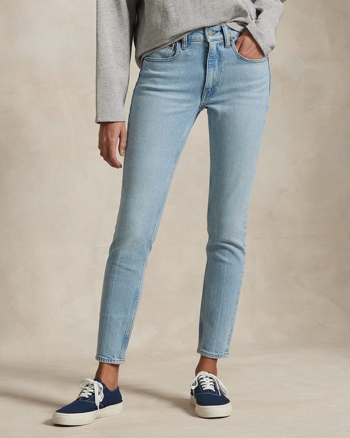 Ralph Lauren Mid-Rise Super-Slim Jean