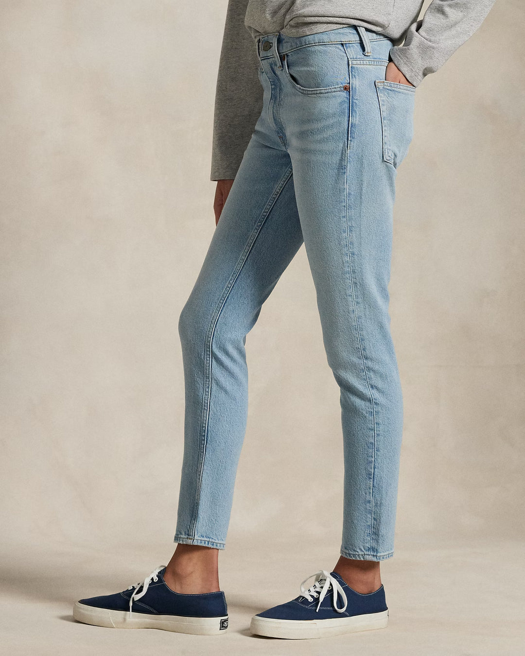 Ralph Lauren Mid-Rise Super-Slim Jean
