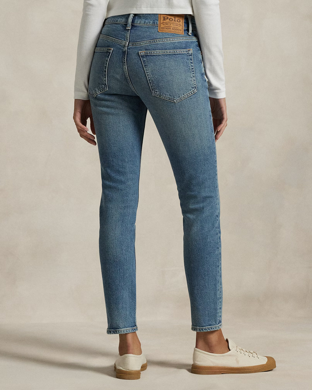 Ralph Lauren Mid-Rise Super-Slim Jean